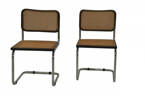 Paire de chaises Cesca B32 authentique