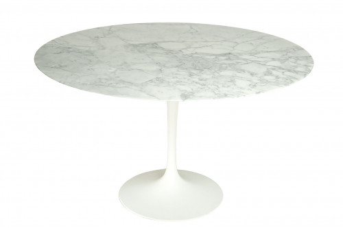 Table Tulipe Knoll en marbre, Eero Saarinen