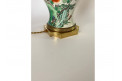 Lampe de table en porcelaine chinoise, 19e Siècle, Famille Rose, laiton