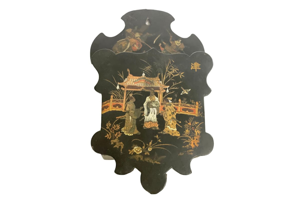 Vide Poche Mural Japonais, 19ème Siècle
