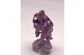 Statue chinoise en bois sculpté, vers 1900
