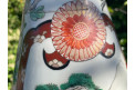 Vase de sol à col trompette en Porcelaine Imari Japonaise, 1930