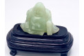 Sculpture chinoise de Bouddha rieur en jade, XXe siècle