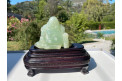 Sculpture chinoise de Bouddha rieur en jade, XXe siècle