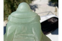 Sculpture chinoise de Bouddha rieur en jade, XXe siècle