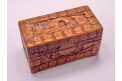 Boîte Chinoise en bois sculpté, 20eme siècle