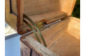 Boîte Chinoise en bois sculpté, 20eme siècle