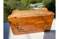 Boîte Chinoise en bois sculpté, 20eme siècle
