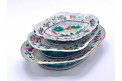 Ensemble de plats Chinois, Famille Rose, XIXe siècle