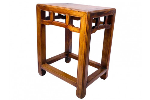 Tabouret Chinois en bois, début XXème siècle