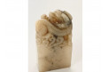 Sceau en stéatite, sculpté et poli, Chine 1930