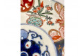 Assiette Japonaise en porcelaine de Imari Festonnée, XIXe Siècle