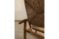 Paire de fauteuils paillés authentiques, Charlotte Perriand