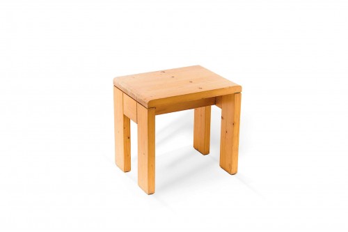 Tabouret les Arcs par Charlotte Perriand (1960)