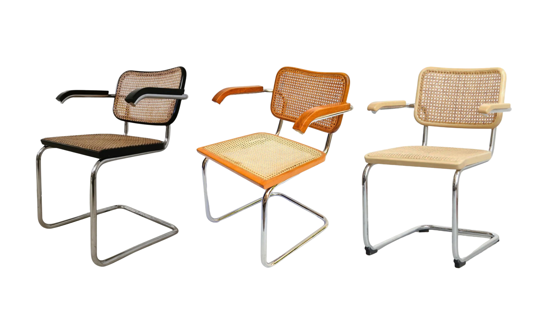 Comment Reconnaître Une Chaise Marcel Breuer B32 Comparaison des 3 chaises Cesca B64 ,Gavina, Thonet Cidue