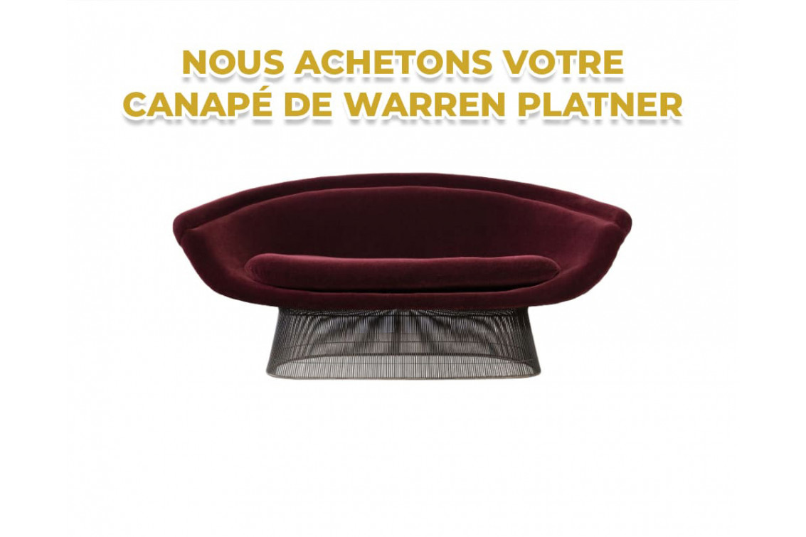 Canapé Platner prix