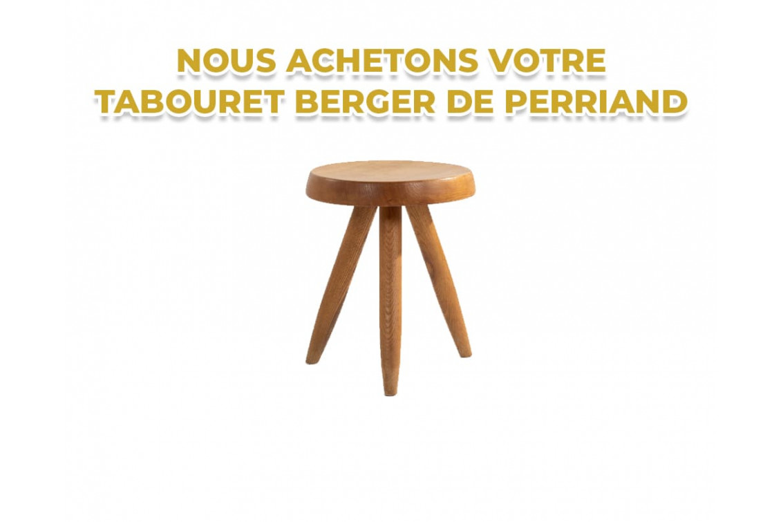 Tabouret Berger Charlotte Perriand prix