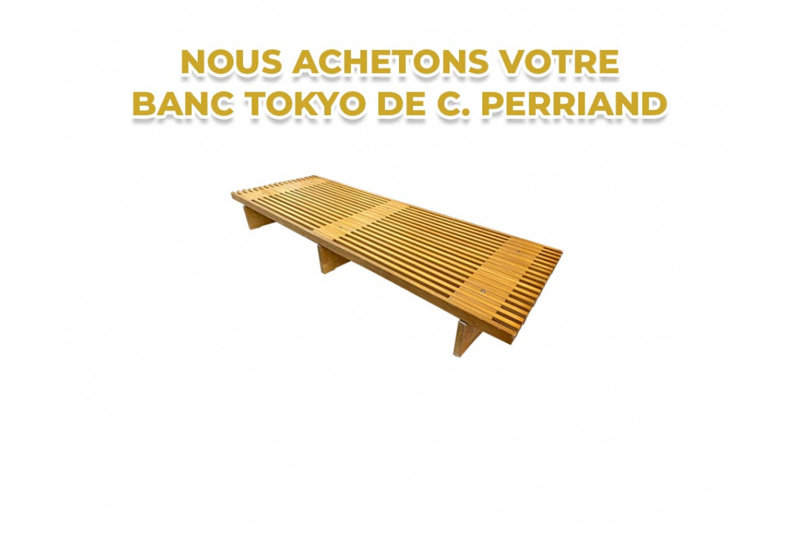 Banquette Tokyo Charlotte Perriand prix