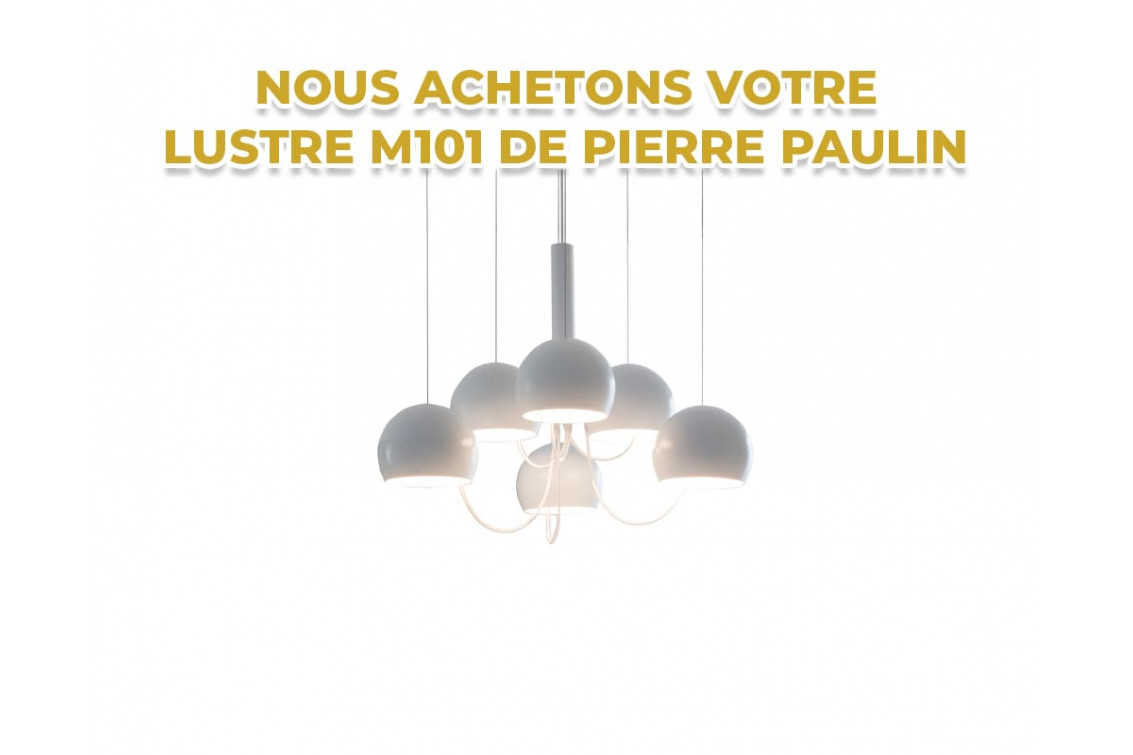 Lustre M101 Pierre Paulin prix